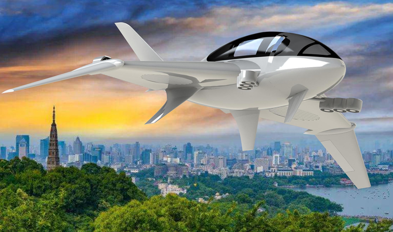 SF60X全涵道垂直起降飞机