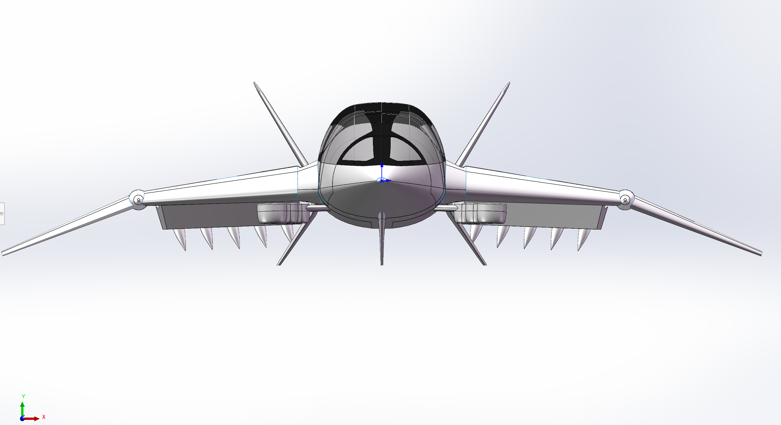 SF50X全涵道垂直起降飞机