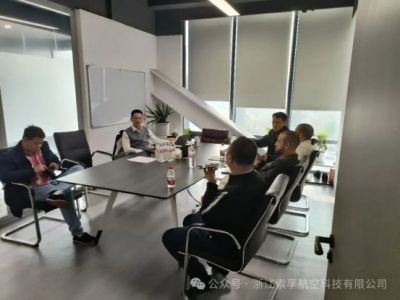 跨越山海，共启低空新篇｜阿联酋客户专项莅临，索孚航空董事长易家驰亲迎洽谈SFW150V合作